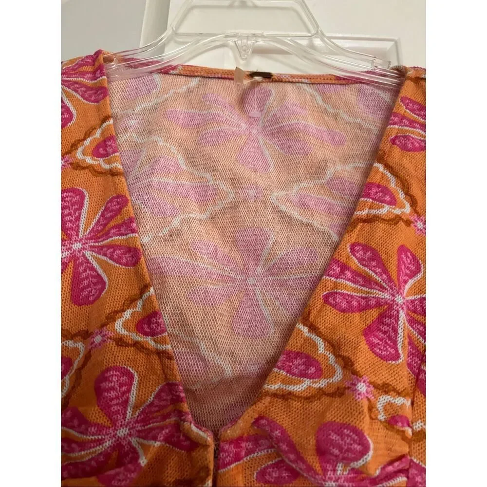 Free People Rusched Top